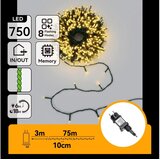 Aigostar LED spoljašnji božićni lanac 750xLED/8 funkcija 78m IP44 topla bela Cene
