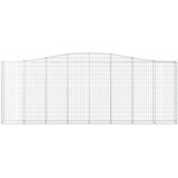  Lučne gabionske košare 3 kom 400x30x40/60 cm pocinčano željezo | shoptok.hr