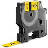 IZMAEL Kompatibilna traka DYMO 18432 Rhino – Najlonska - 12mm x 5.5m - Crna Tisak / Žuti Podlog | shoptok.hr