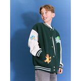 Reserved Pokémon bomber jakna - tamnozeleno | shoptok.hr