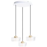  MAXLIGHT P0543 - LED luster na sajli LIPARI LED/22W/230V, Ø 35 cm, proziran | Eponuda.com