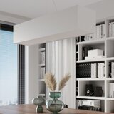 Nice Lamps Bijela viseća svjetiljka sa staklenim sjenilom/s tekstilnim sjenilom Gryfin – | shoptok.hr
