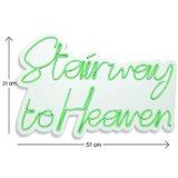 WALLXPERT dekorativna plastična led rasveta stairway to heaven green | ePonuda.com