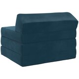 SOFA na razvlačenje Plava 200 x 70 x 10 cm Baršun | Eponuda.com