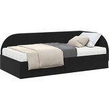 vidaXL Kotni okvir postelje z matrico z vzglavjem 2 pcs Črna Žamet, (5000155875) | Shoptok.si