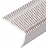  Rubnjaci za stepenice L-oblika 5 kom aluminijski 100 cm bež | shoptok.hr