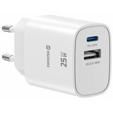 Swissten Polnilec GAN, 1XUSB-C PD 25W, 1xUSB-A, 18W, bel Cene