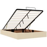  od pjene s madracem i LED-om Krem 140 x 190 cm Tkanina | shoptok.hr