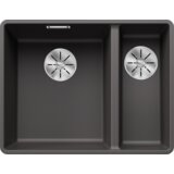 Blanco pomivalno korito SUBLINE 340/160-F InFino SILGRANITE LARGE POOL LEVO, brez nadaljnjega upravljanja. - KAMNITO SIVA | Shoptok.si