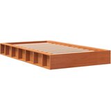  Okvir kreveta bez madraca voštano smeđi 75 x 190 cm od borovine | shoptok.hr