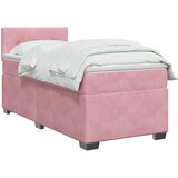  Boxspring krevet s madracem Ružičasta 80 x 200 cm Baršun | shoptok.hr