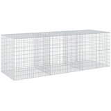  Gabion s žicom debljine 3,5 mm i mrežom 5x10 cm 300x100x100 cm | shoptok.hr