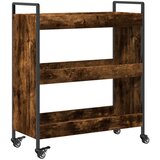  Kuhinjska kolica boja hrasta 70 x 30 x 82 cm konstruirano drvo | shoptok.hr