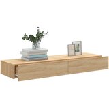 TV ormarići s LED svjetlima 2 kom boja hrasta 60 x 35 x 15,5 cm | shoptok.hr