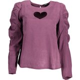 Desigual LONG SLEEVE SHIRT PURPLE WOMAN | shoptok.hr
