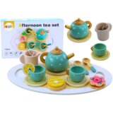  Drveni set za čaj i kavu za djecu, 15 elemenata | shoptok.hr