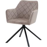 XXXL Stol Patti, Bež, Vrtljiv | Shoptok.si