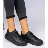 Gemre Black sports eco-leather sneakers Lavilia | shoptok.hr