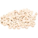 Playbox Prirodne drvene perle veličine 10 mm, pakiranje od 100 komada. | shoptok.hr