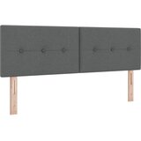  Boxspring krevet s madracem Tamnosiva 140 x 200 cm Tkanina | shoptok.hr