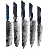  Set damašćanskih kuhinjskih noževa SE-37606 - Plava KP37606 | Eponuda.ba