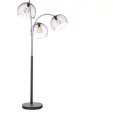 Honsel Moderne vloerlamp zwart 3-lichts - Koopa