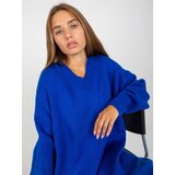 RUE PARIS Sweater-LC-SW-0341.38P-Cobalt | Shoptok.si