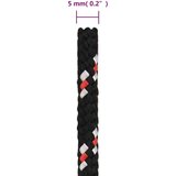  Brodski konop crni 5 mm 100 m od polipropilena | shoptok.hr