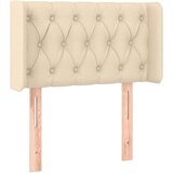  Uzglavlje krem 83x16x78/88 cm od tkanine | shoptok.hr