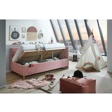 Meise Möbel Ružičasti kutni dječji krevet s prostorom za odlaganje 120x200 cm Cool – | shoptok.hr