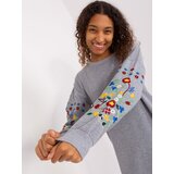 RUE PARIS Dress-RV-SK-8979.94P-gray | Shoptok.si