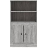  Visoka komoda siva sonome 60x35,5x103,5 cm konstruiranog drva | shoptok.hr