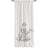 Butter Kings Bež dječja zavjesa od pamučnog satena 110x170 cm Hugging Bunnies – | shoptok.hr