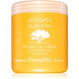 FarmaVita Argan Sublime regeneracijska in vlažilna maska za lase 1000 ml Cene