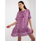 Sublevel Dress-D73771M30306C-purple | Shoptok.si