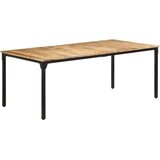  Blagovaonski stol 200 x 100 x 76 cm od grubog drva manga | shoptok.hr
