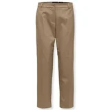 Selected W Noos Ria Trousers - Camel Smeđa