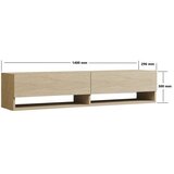 Hanah home Bež TV omarica 141x31x30 cm Arges – | Shoptok.si