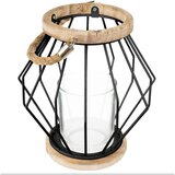 Atmosphera Lampa W sa konopcem metal MDF (164306) Cene