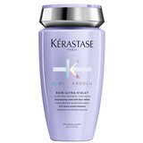 Kérastase Blond Absolu Bain Ultra-Violet šampon za posvetljene in hladno blond lase s prameni 250 ml za ženske Cene