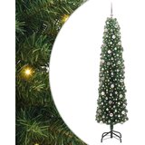  Umjetno božićno drvce Zelena 240 cm PVC i čelik i plastika | shoptok.hr