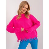 BADU Sweater-BA-SW-0559.26-fluo pink | Shoptok.si