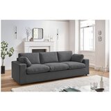 Bobochic Paris Temno siva sedežna garnitura 250 cm Belair – | Shoptok.si