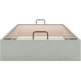 vidaXL Okvir za krevet bez madraca svjetlosivi 90x190 cm baršunasti | shoptok.hr