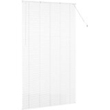 vidaXL Zavjesa za prozor sa zavjesama Ostalo Bijela 135 x 220 cm Aluminij | shoptok.hr