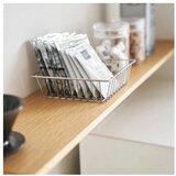 YAMAZAKI Bijela/u prirodnoj boji drvena dodatna kuhinjska polica 28,5x8,5 cm Tower – | shoptok.hr