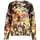 Desigual Camuflage ženski pulover s okruglim izrezom žuti Cijene