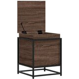 vidaXL Kutija za pohranu s poklopcem 40x40x51,5 cm konstruirano drvo | shoptok.hr