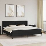  Okvir kreveta s madracem Crna 180 x 200 cm Lažna koža | shoptok.hr