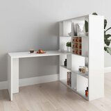 MID.YOU pisalna miza leseni material bela | Shoptok.si